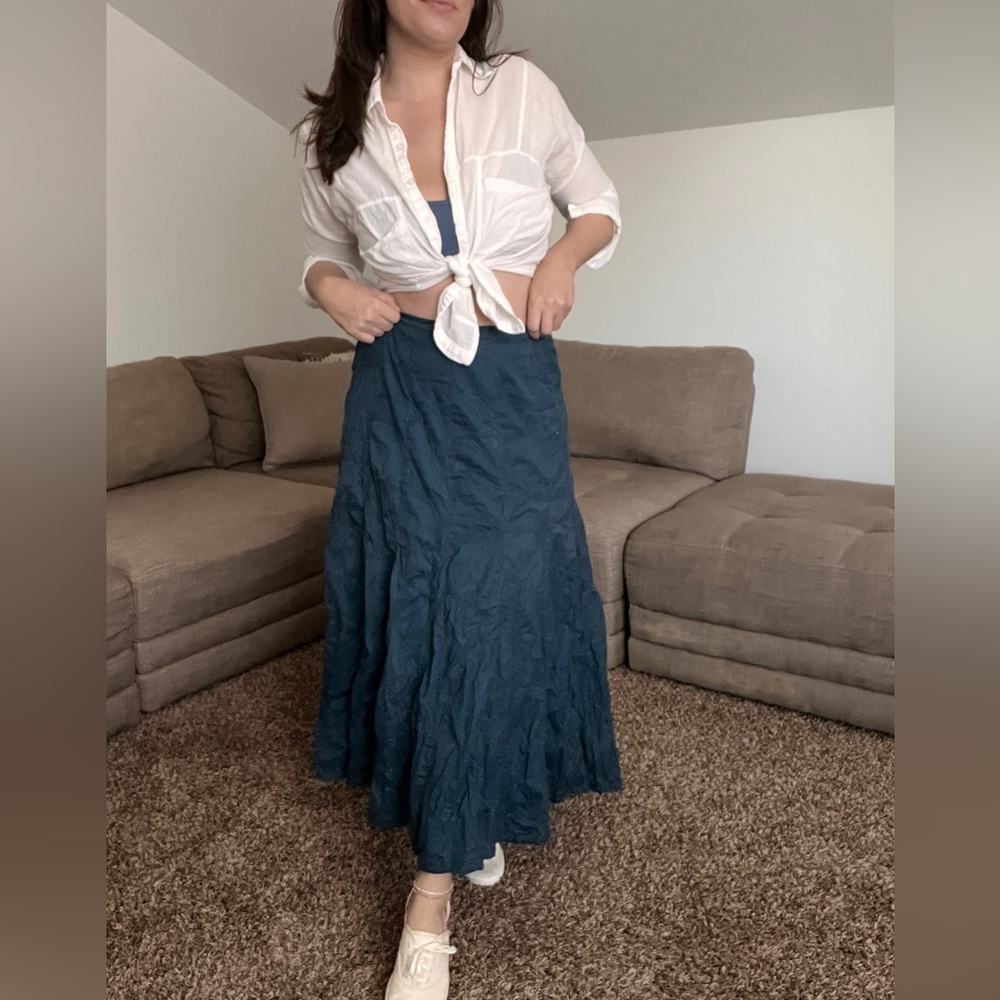 Vintage midi skirt y2k